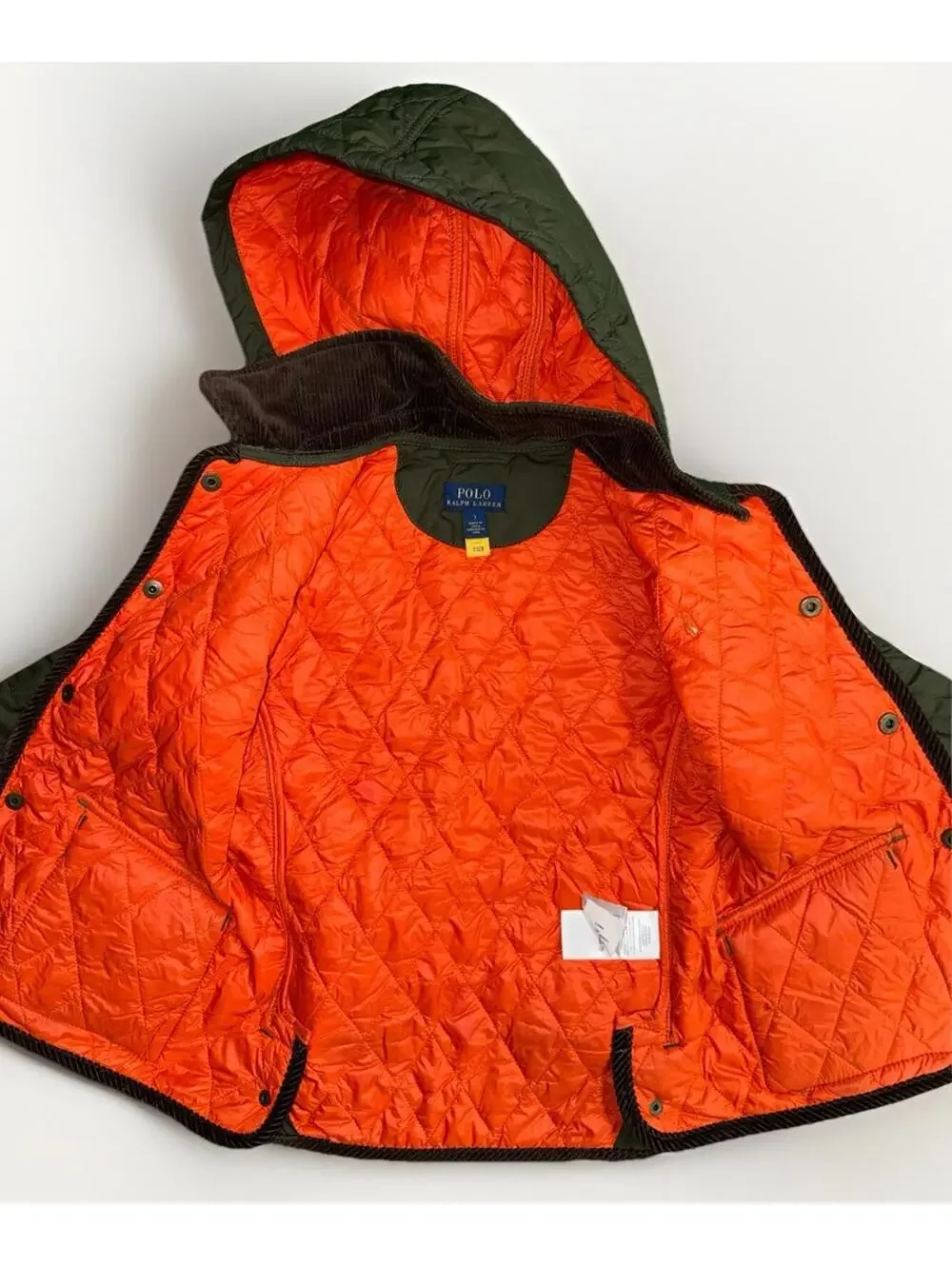 Polo Ralph Lauren Water-Repellent Hooded Barn Jacket - Kids Size 7